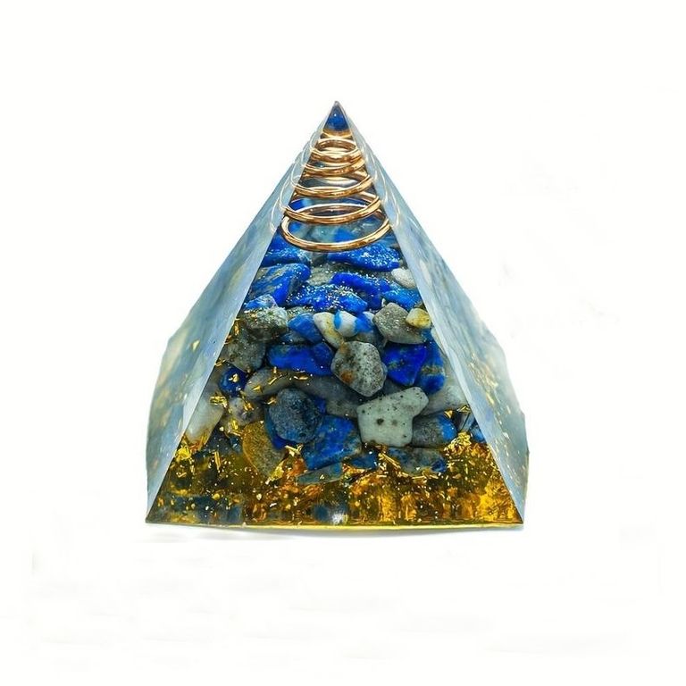Krystalová pyramida - Lapis lazuli