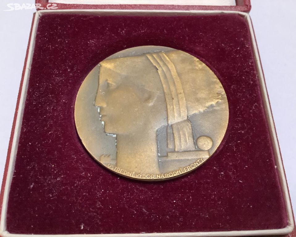 Medaile 50. výročí republiky 1918 - 1968  Mlynář