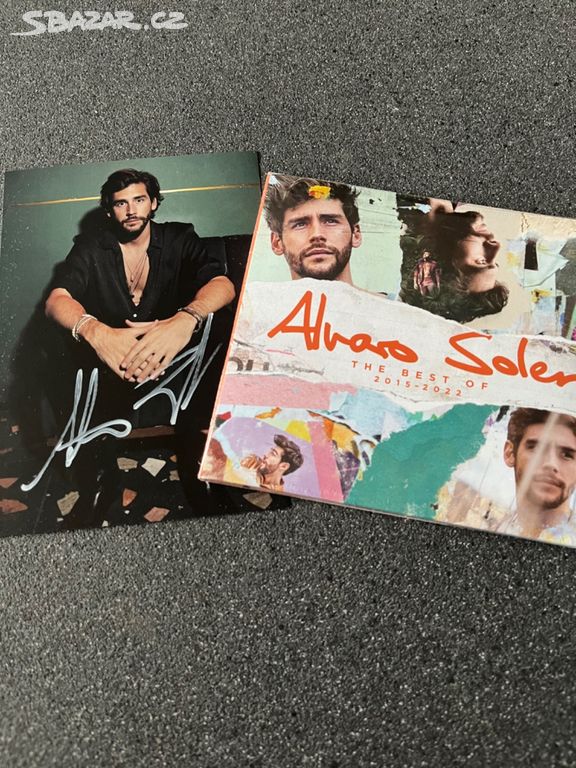 Alvaro Soler - Best of CD - original podpis