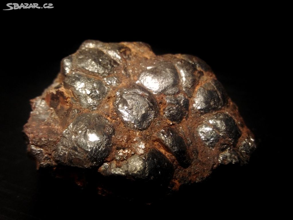 Lebníkový hematit -Krušné hory- Mýtinka- 4X 2,5 cm