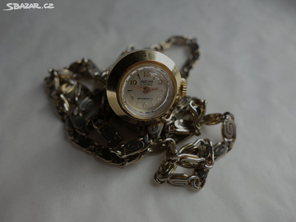 Hezké, staré Swiss  hodinky Mortima-17 jewels