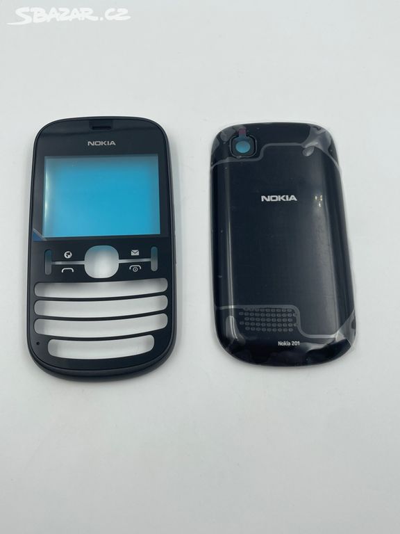 Přední kryt + kryt baterie pro Nokia Asha 201 B