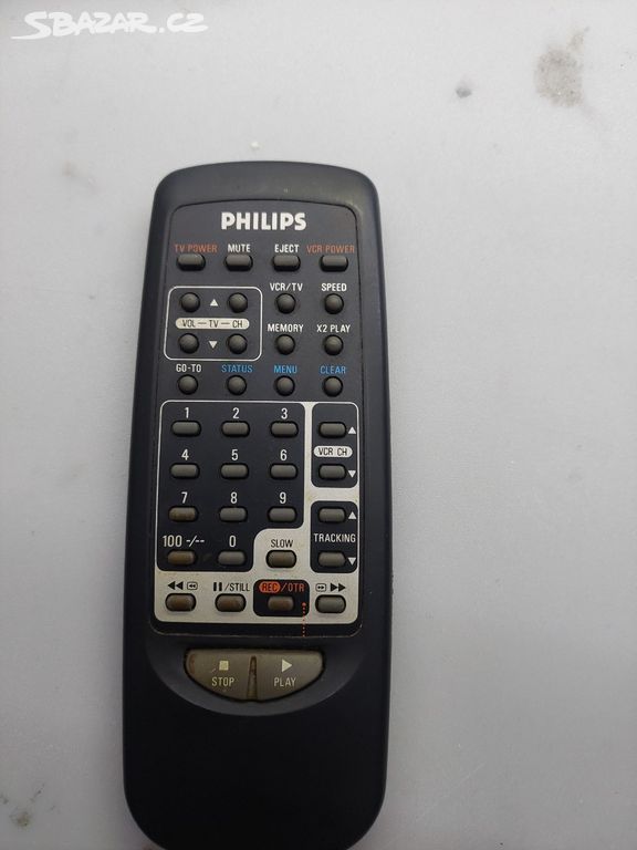 Dálkové ovládání Philips videorekordér