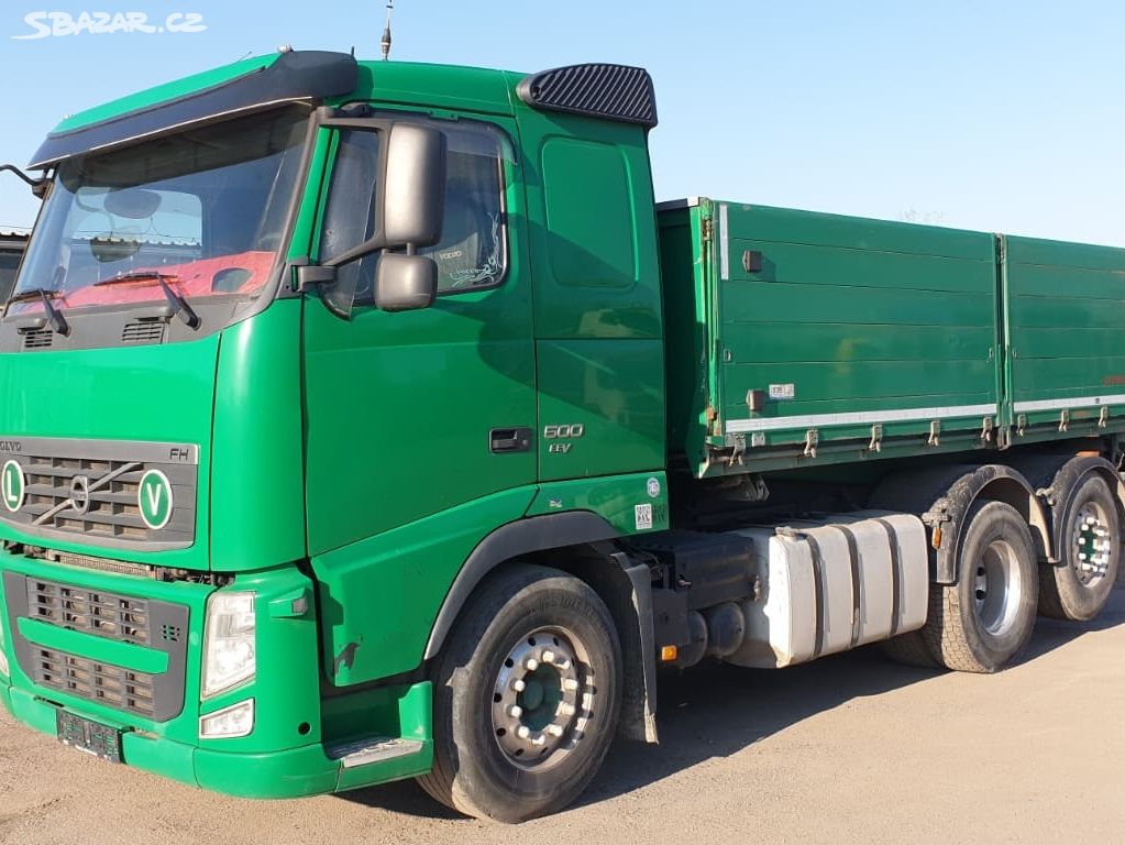 VOLVO FH500 6x2-4 / NOSN. 14.760 kg / 3.ŘÍZENÁ