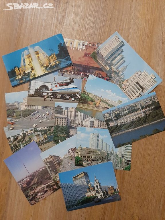 Staré pohlednice Moskva