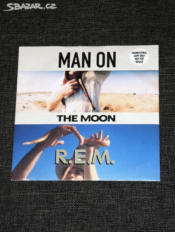 7" singl R.E.M. - Man On The Moon (1992) UK PRESS