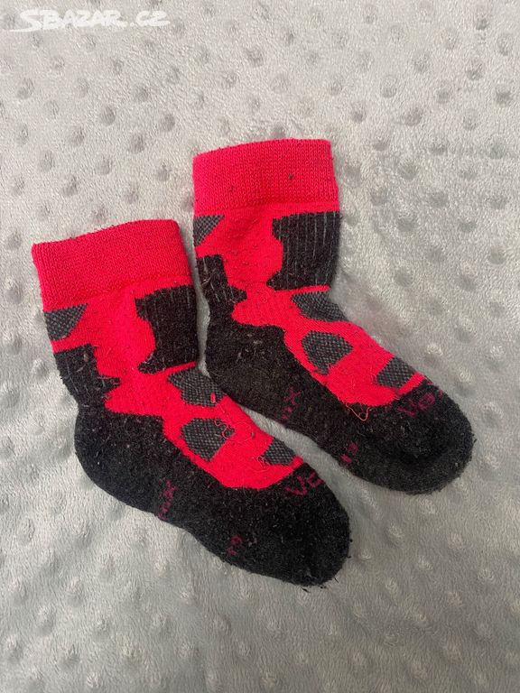 Dívčí teplé merino ponožky VoXX /25-29/-17-19 cm