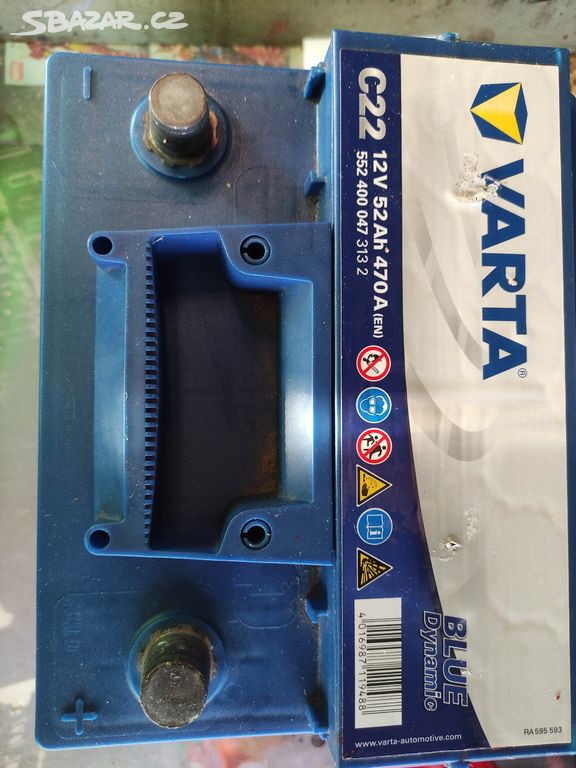 Baterie VARTA C22 52Ah 470A - Uherské Hradiště 