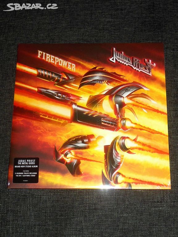 LP Judas Priest - Firepower (2018) / NOVÉ / SEALED