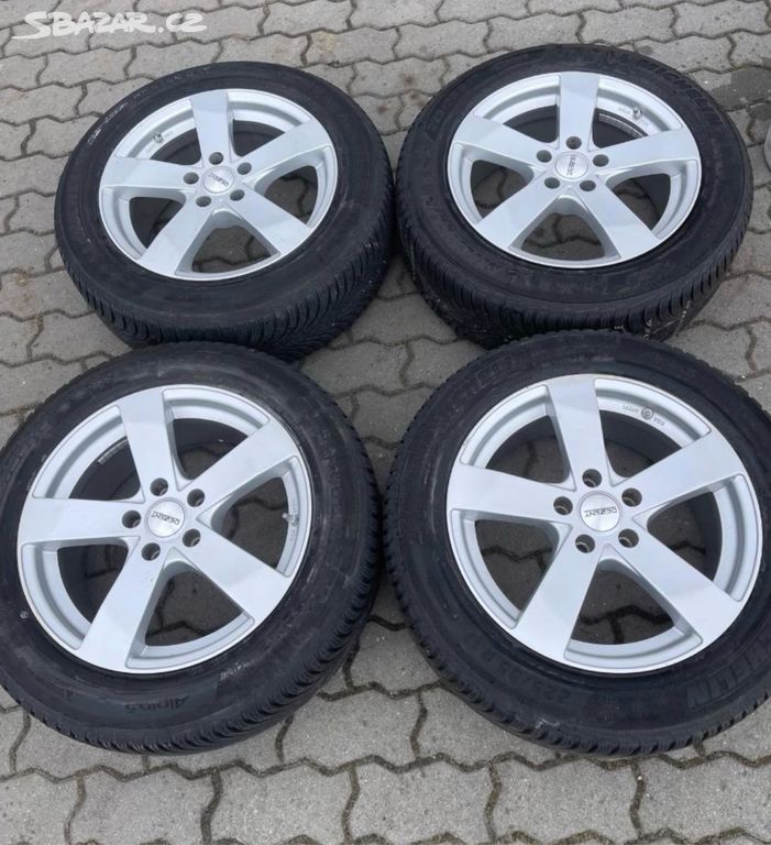 17 DEZENT alu kola 5x112 zimni pneu