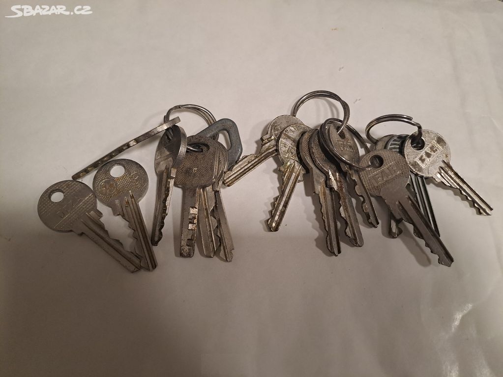 Klíče FAB - dekorativní klíče