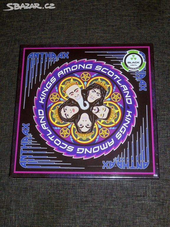 3LP box set Anthrax - Kings Among Scotland (2018).