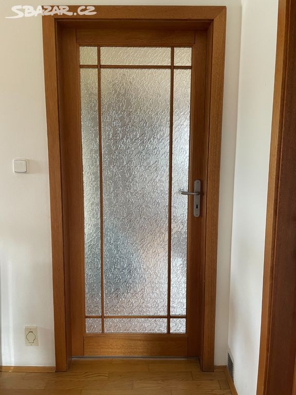Interiérové dveře masiv exotické dřevo Meranti