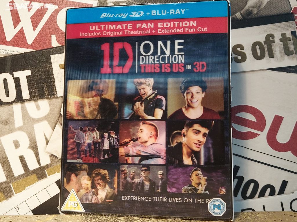 One Direction - This Is Us 1D na disku Blu-ray 3D