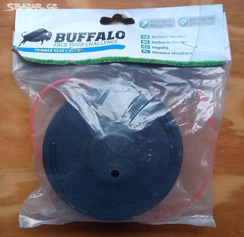 Buffalo strunová hlava pro křovinořezy včetně stru