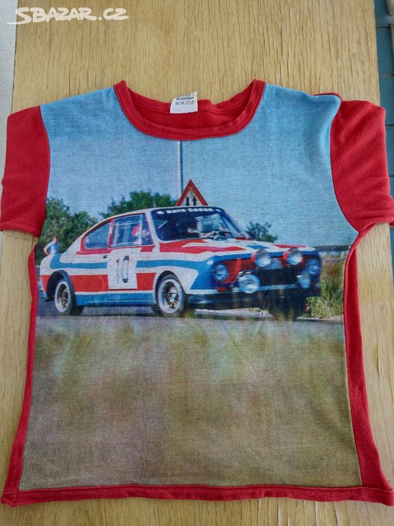 Rallye Škoda retro dětské tričko