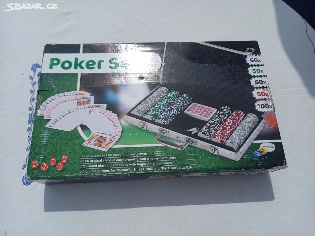 Poker set _ nepoužitý