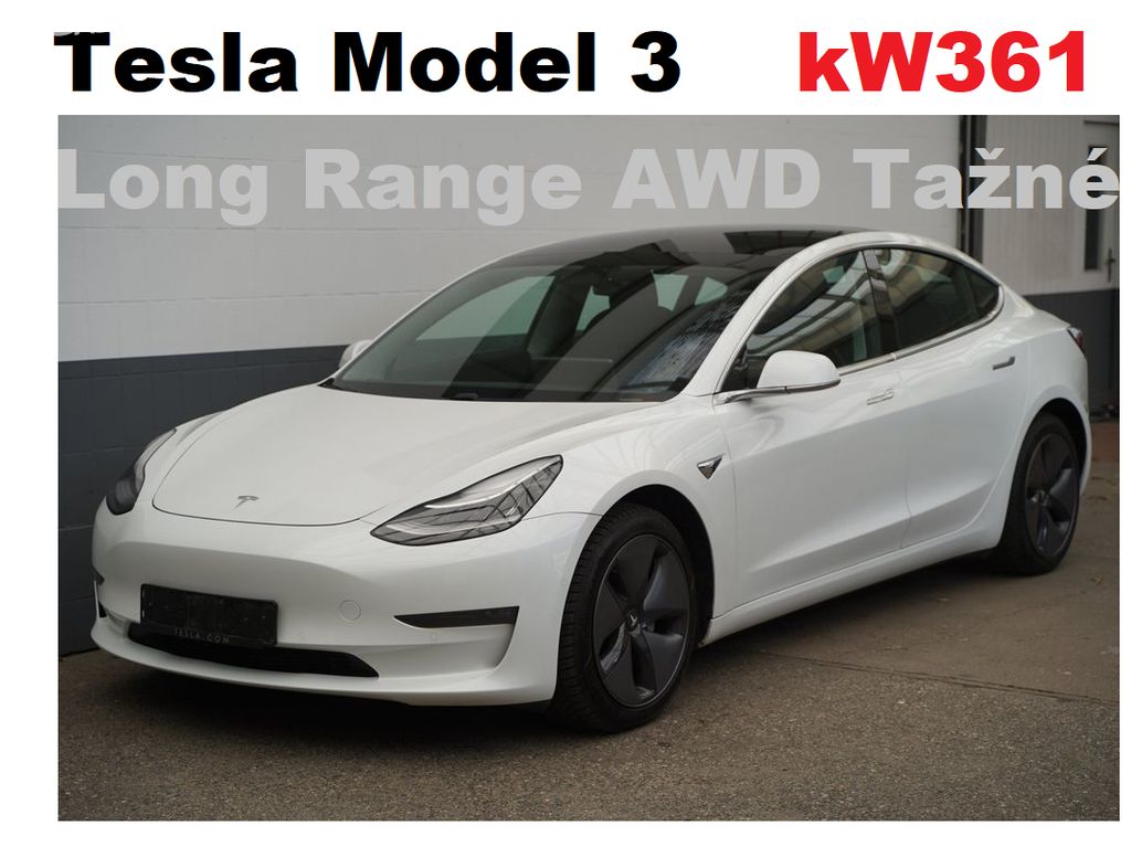 Tesla 3 AUT Nav 491PS LongRange 4x4 Pano Tažn 3/20