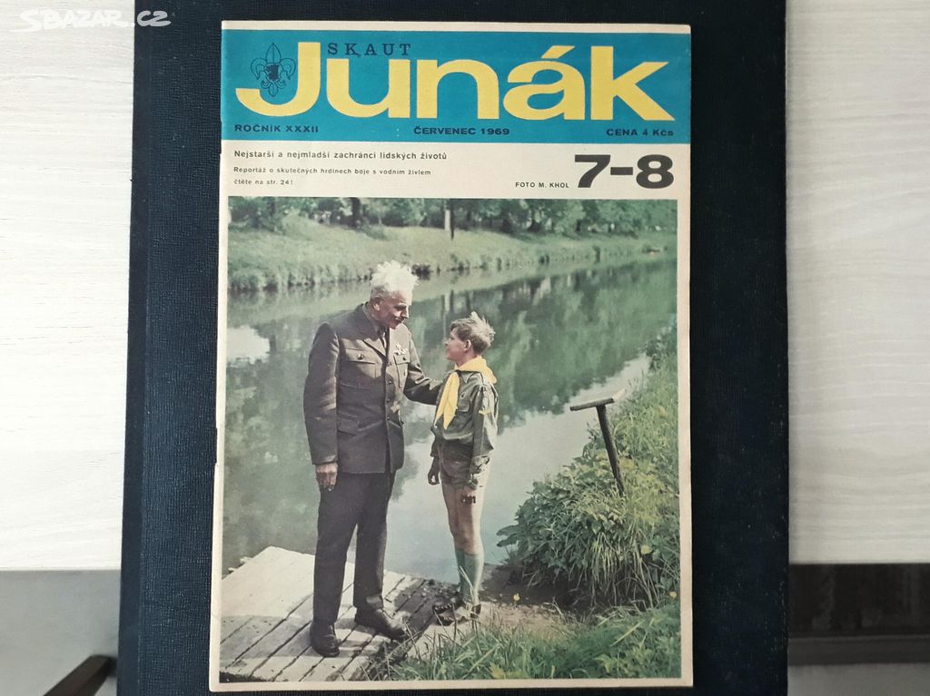 Junák - červenec 1969 ročník 32 - skautský časopis