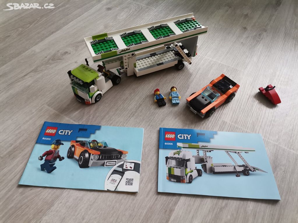 Lego 60305-kamion na přepravu aut