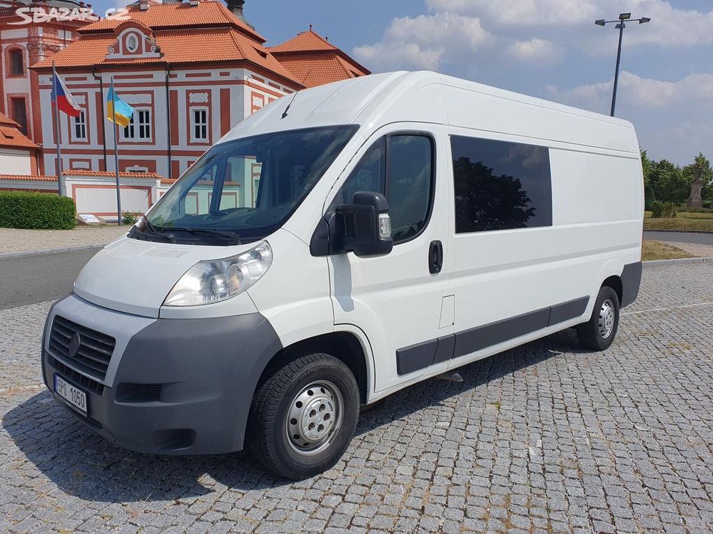 Fiat Ducato, L3H2, 2.3- 120, 6 míst, DPH