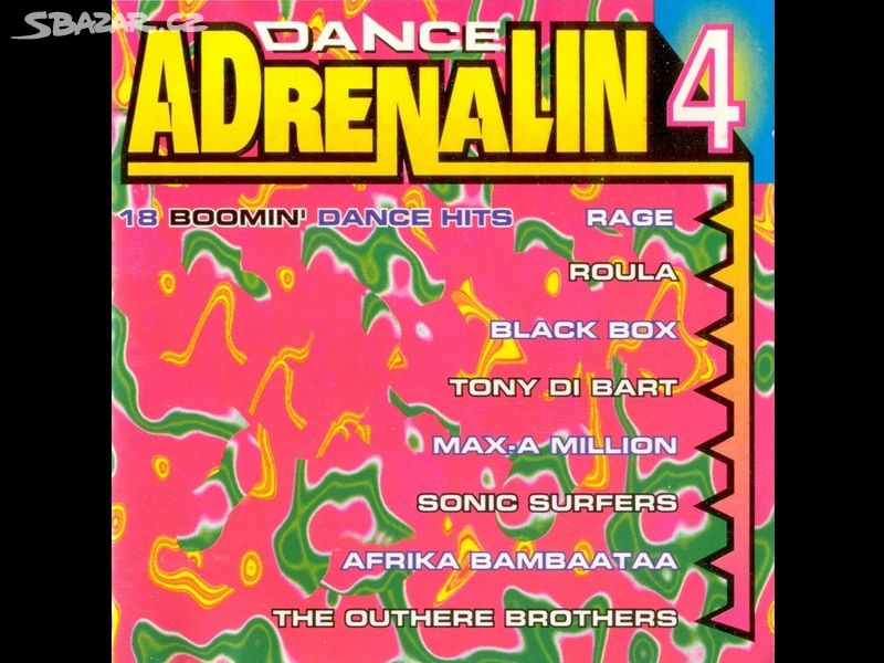 CD retro výběr Dance Adrenalin 4 r.1995