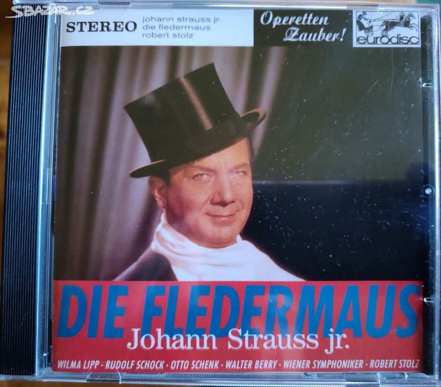 CD: JOHANN STRAUS jr. - Die Fledermaus, Operetten