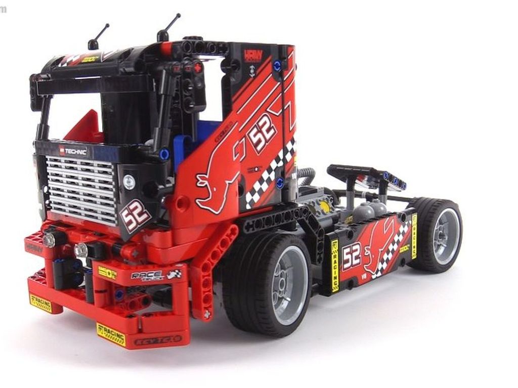 LEGO 42041 Závodní truck + RC + LED