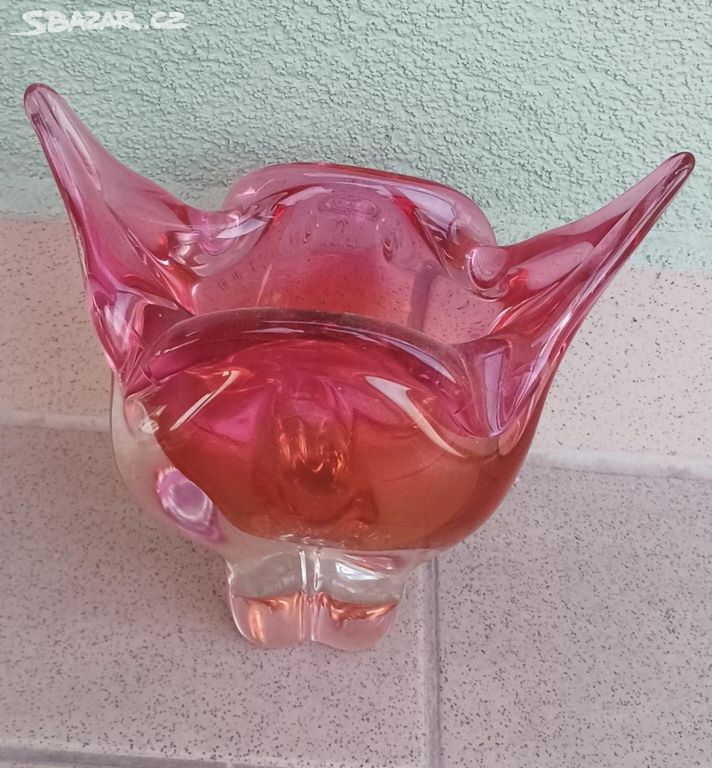 Skleněná váza - Josef Hospodka