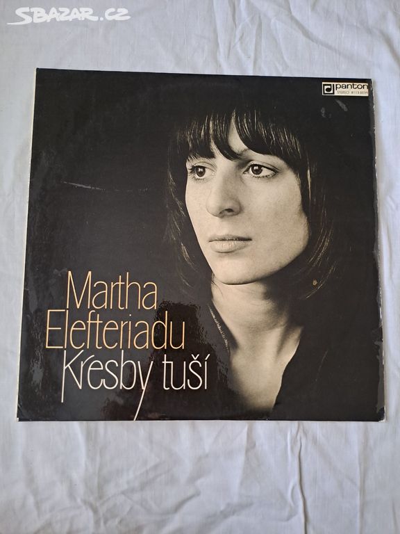 LP deska Martha Elefteriadu Kresby tuší - TOP STAV