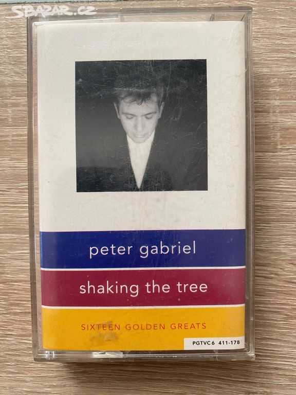 Audio kazeta Peter Gabriel - Shaking the tree
