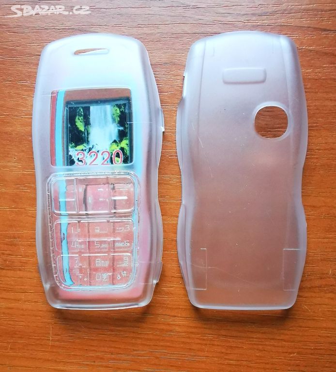 Pouzdro průhledné Nokia 3220 s klávesnicí