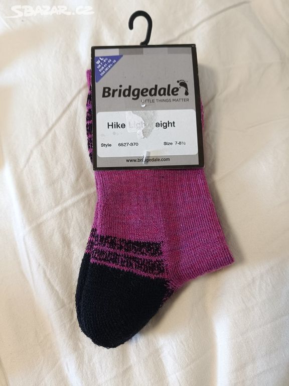 Bridgedale nové merino ponožky 41/43 v