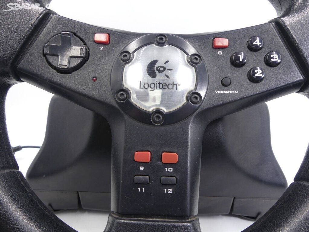 Herní volant Logitech vibration feedback wheel
