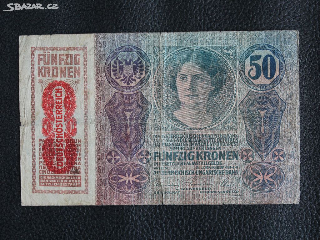 Rakousko - Uhersko 50 KORUNA 1914