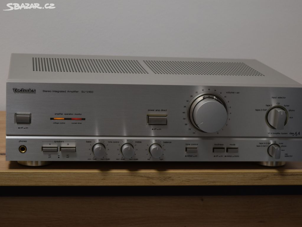 TECHNICS SU-V460 CLASS AA VÝBORNÝ STEREO ZESILOVAČ