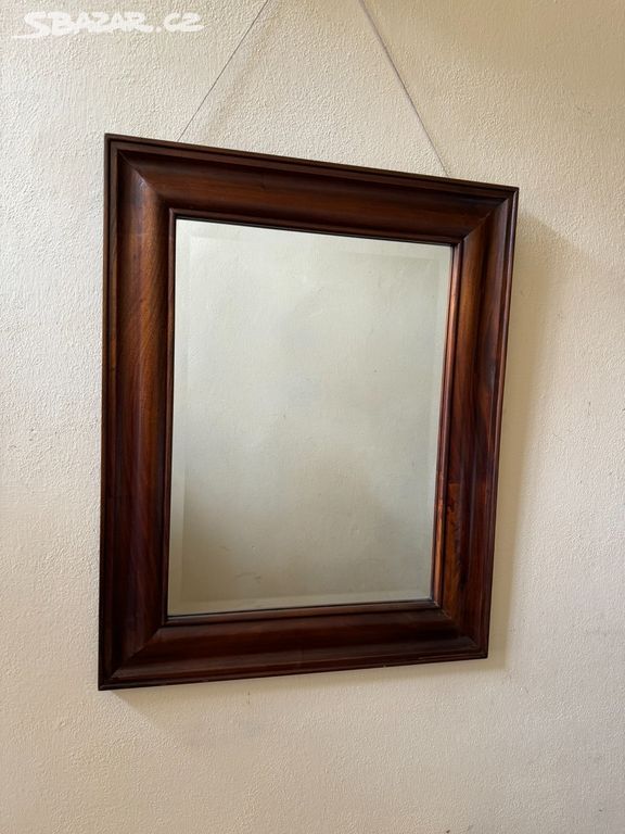 Zrcadlo - dřevěný rám obdelník