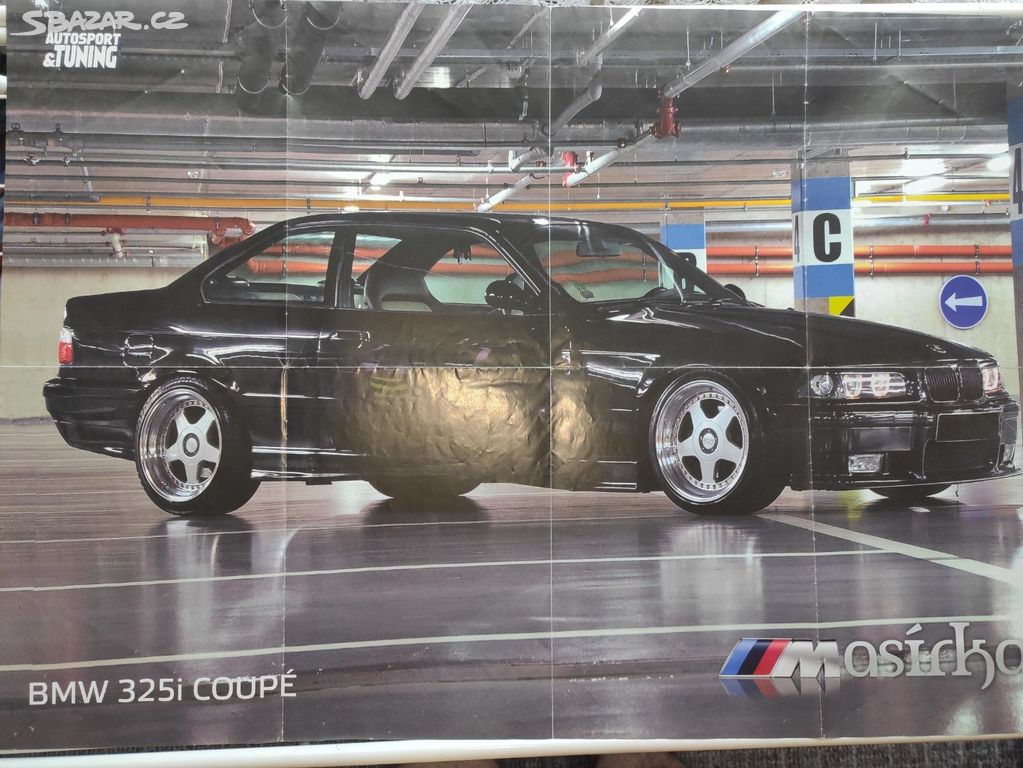 Oboustranný tunning plakát BMW / Honda