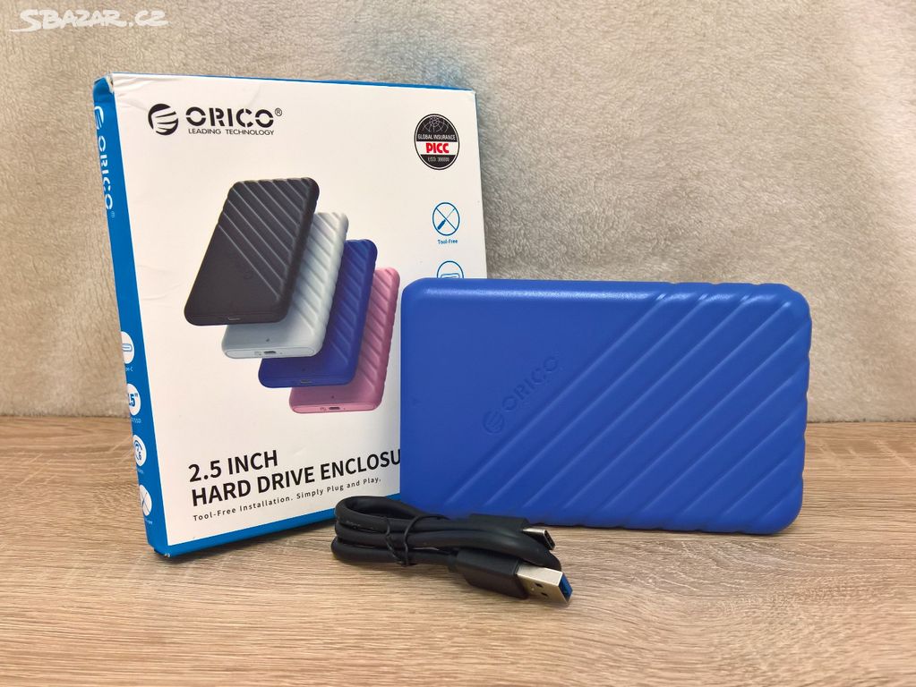 Box na disk ORICO pro 2.5" HDD/SSD