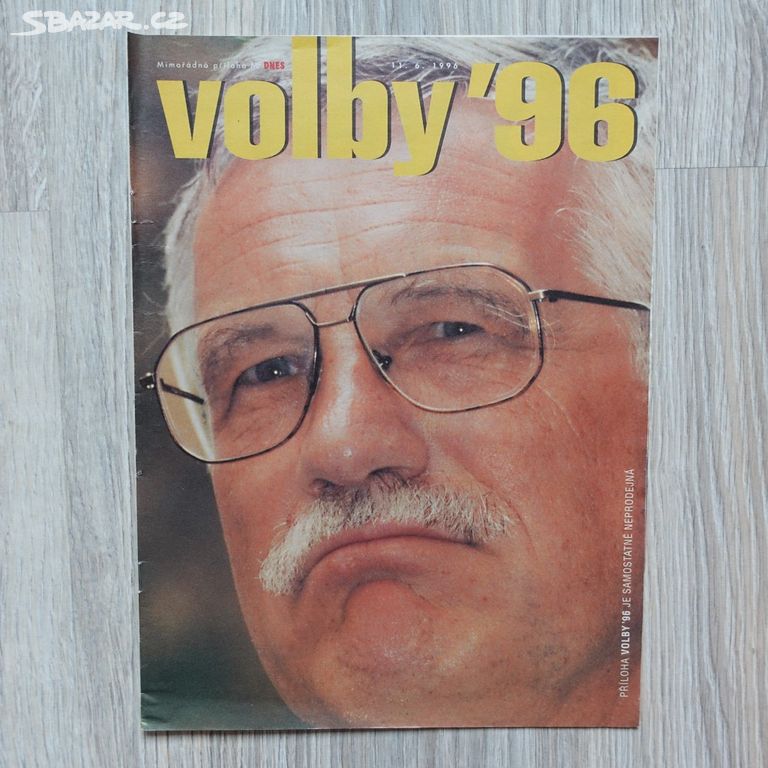 Časopis Volby '96 - příloha MF Dnes