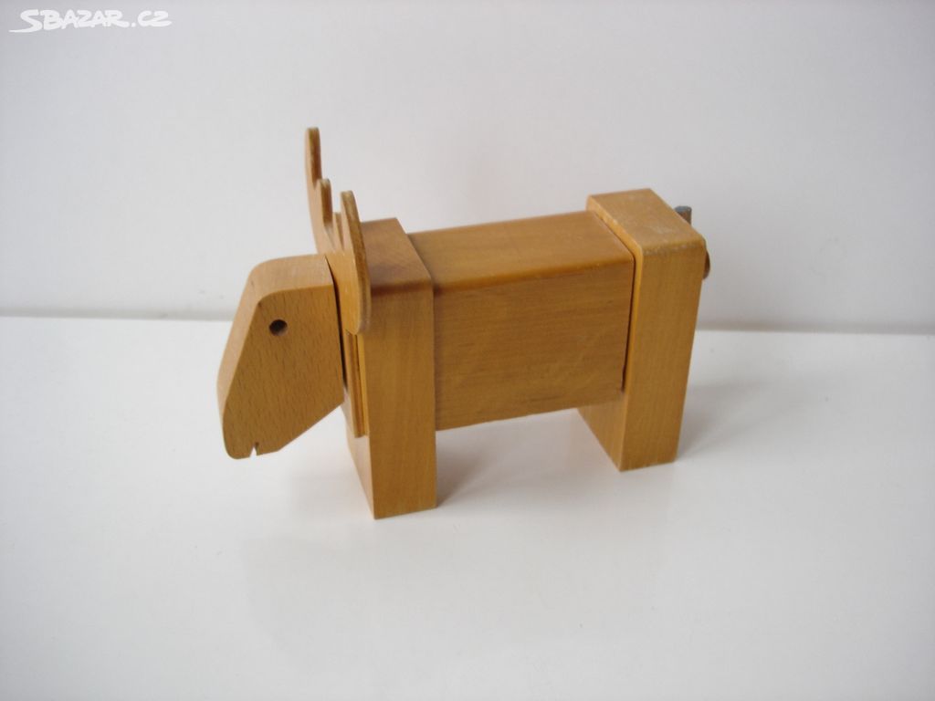 Los - dřevěná retro hračka