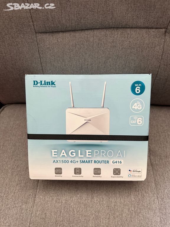 D-Link G416/E EAGLE PRO AI WiFi a 4G+ LTE