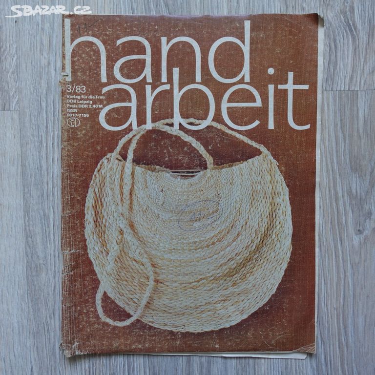 Německý časopis Handarbeit - 3/1983