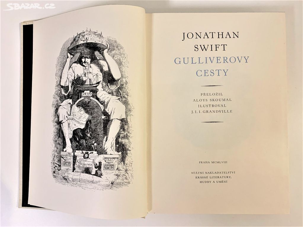 Jonathan Swift - GULLIVEROVY CESTY, rok 1958