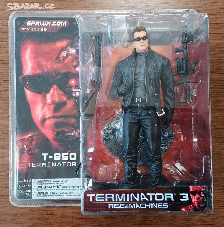 Sběratelská figurka McFarlane T-850 Terminator 3