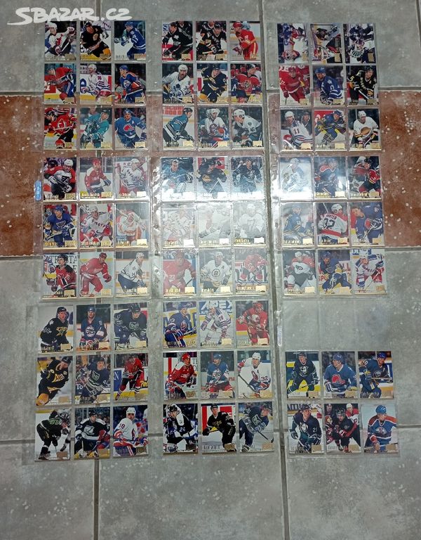 Hokejové kartičky Ultra Fleer 1994-1995