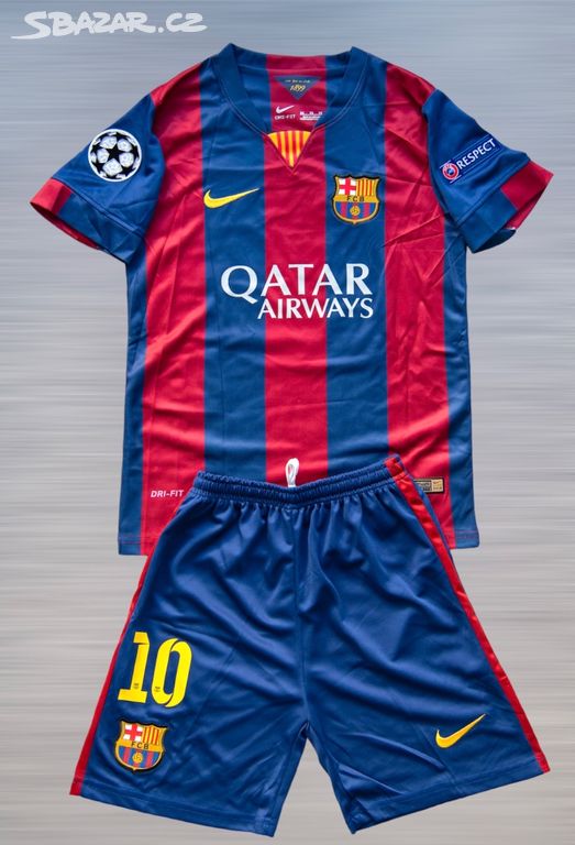Dětský fotbalový dres Messi Barcelona