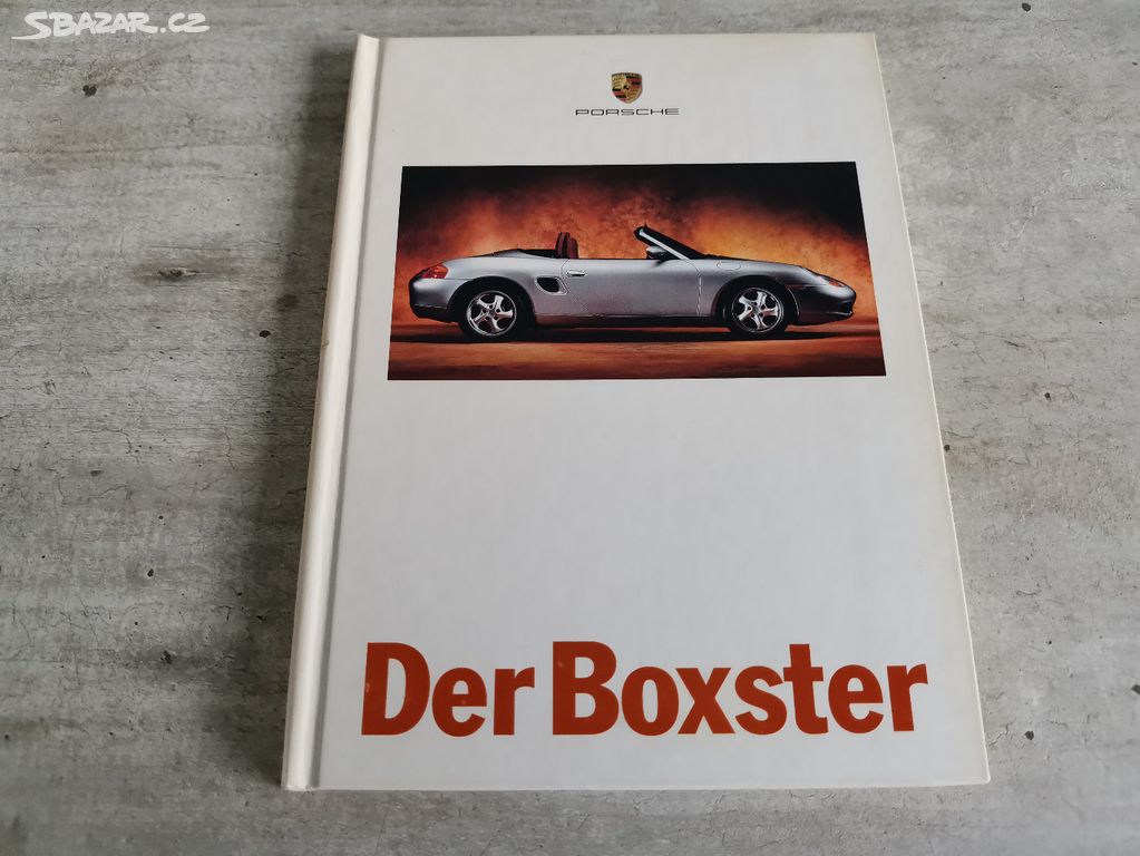 Prospekt Porsche Boxster (1996), 90 stran, německy