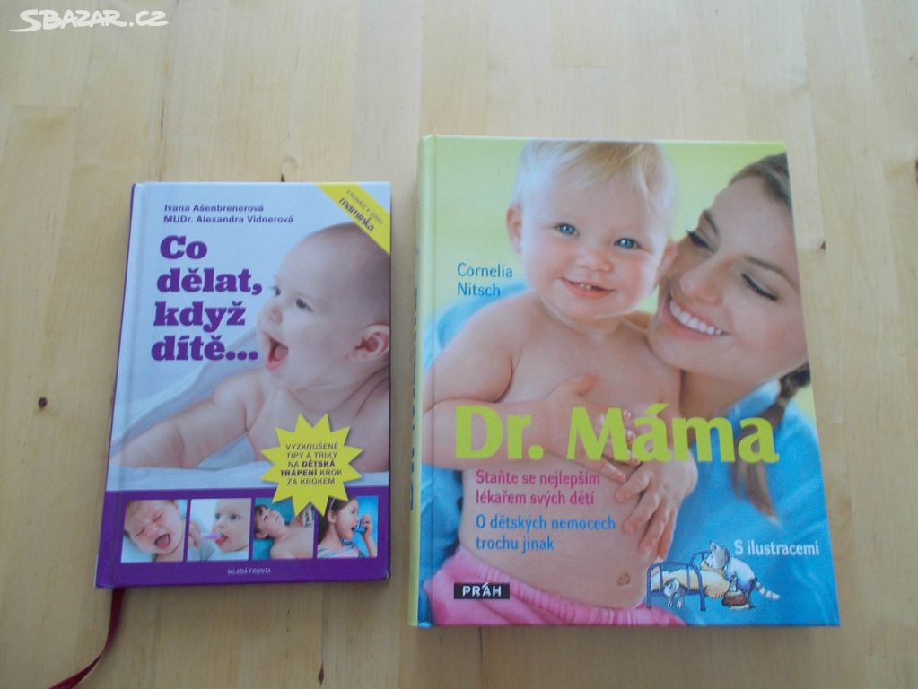 2 knihy pro  maminky, lze i jednotlivě