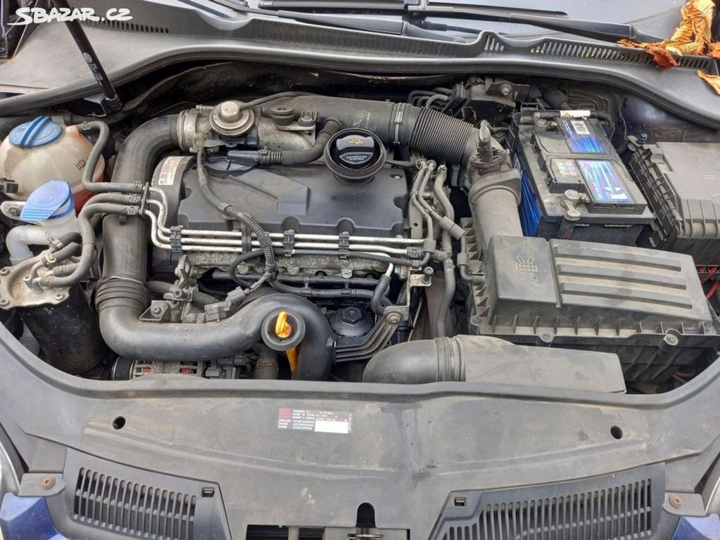 Motor 1.9 TDI 77kw BKC VW Golf V Škoda Octavia II